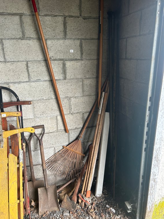 Lot of Long Handled Tools