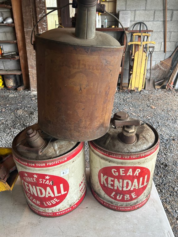 Lot of 3 Cans