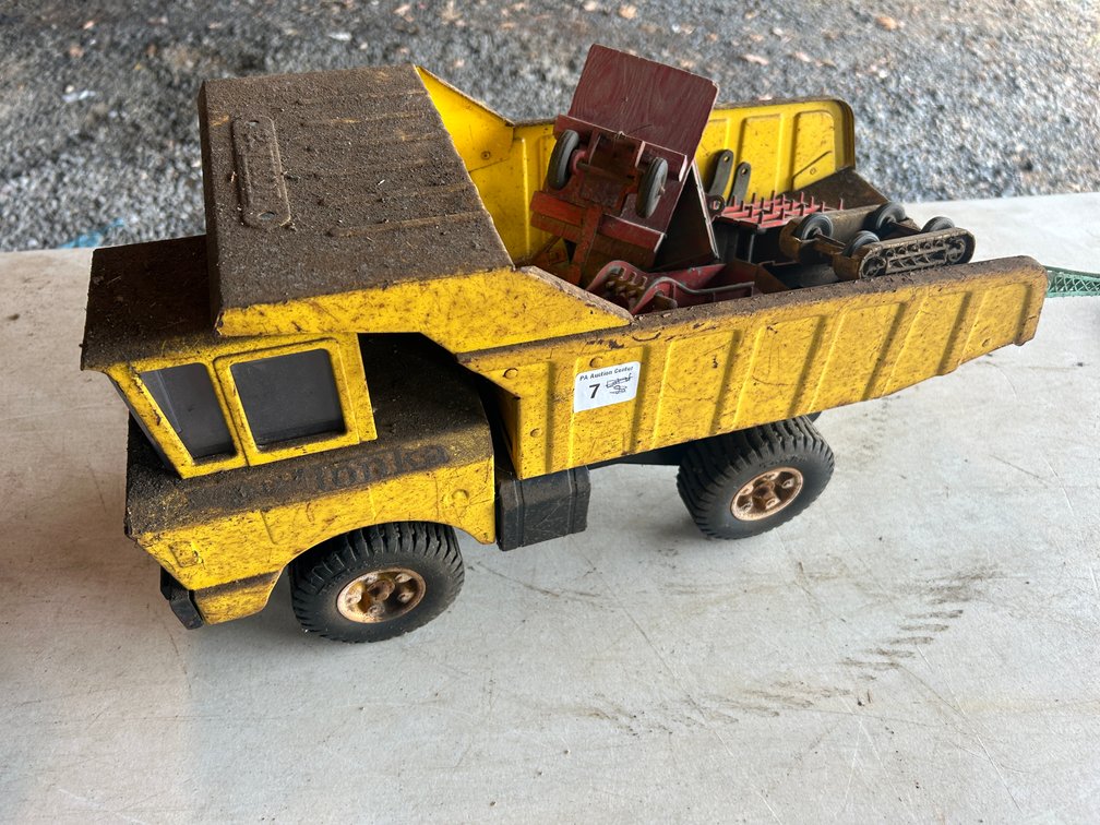 Tonka Dump Truck & Misc Toys