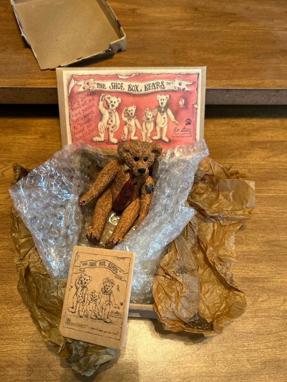 The Shoe Box Bears From Boyds