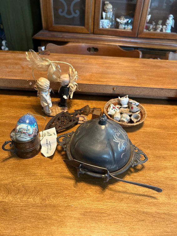 Miniature Tea Set, Cake Topper, and More