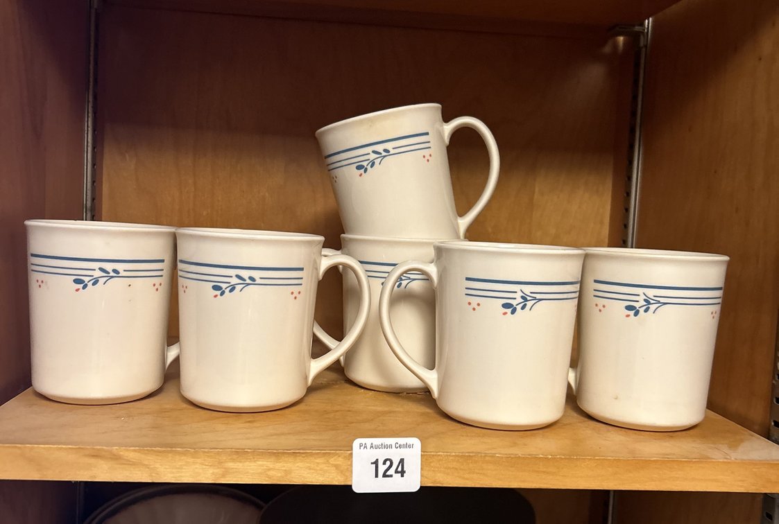 Set Of 6 Coffee Mugs