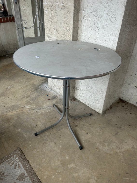 Metal Patio Table