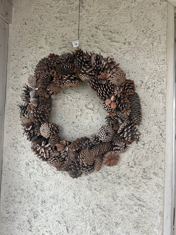 Pine Cone Wreath