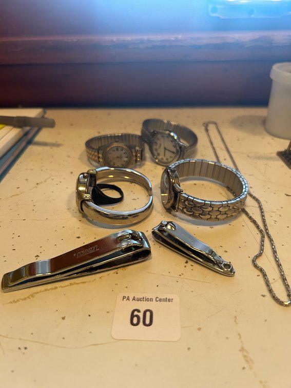 Assortment of Mens Watches and Jewelry