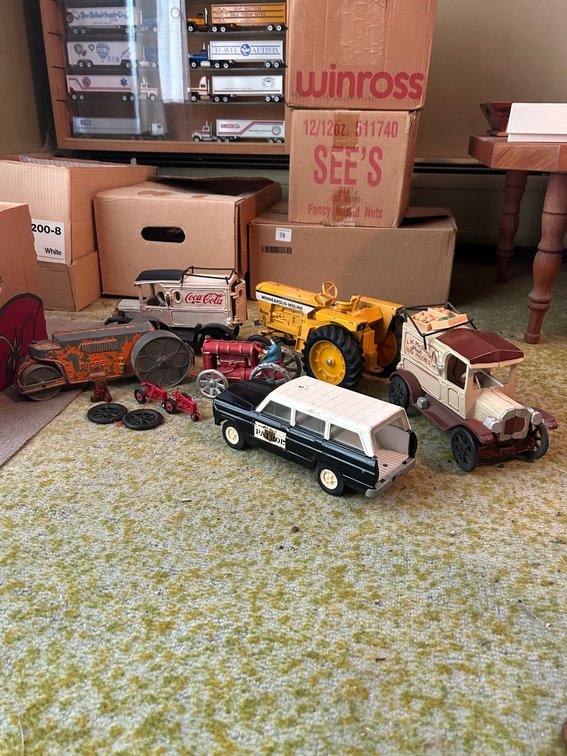 Antique Cast Iron and Metal Toys