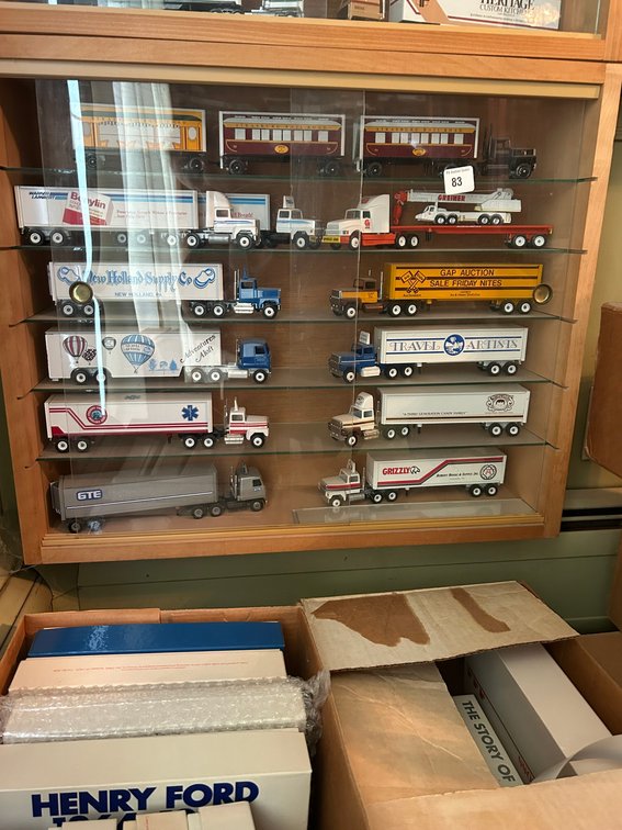 Large Collection Of Winross Trucks
