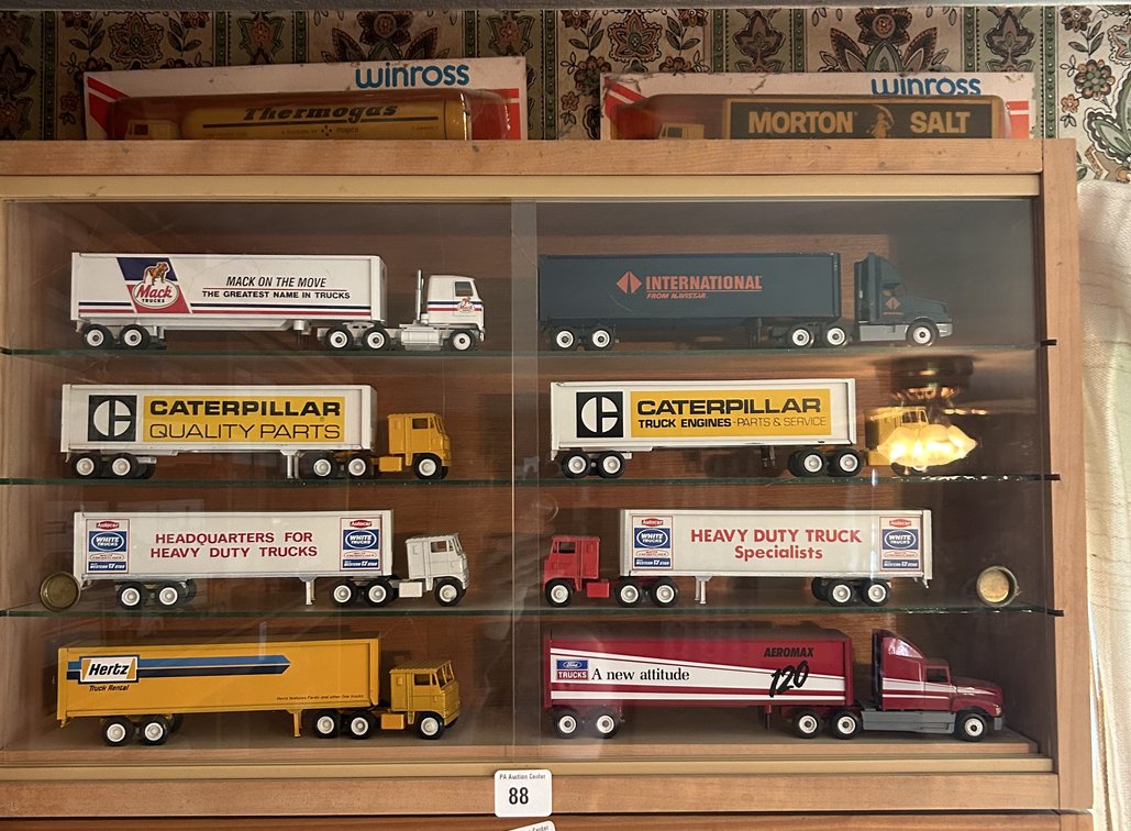 Large Collection Of Winross Trucks