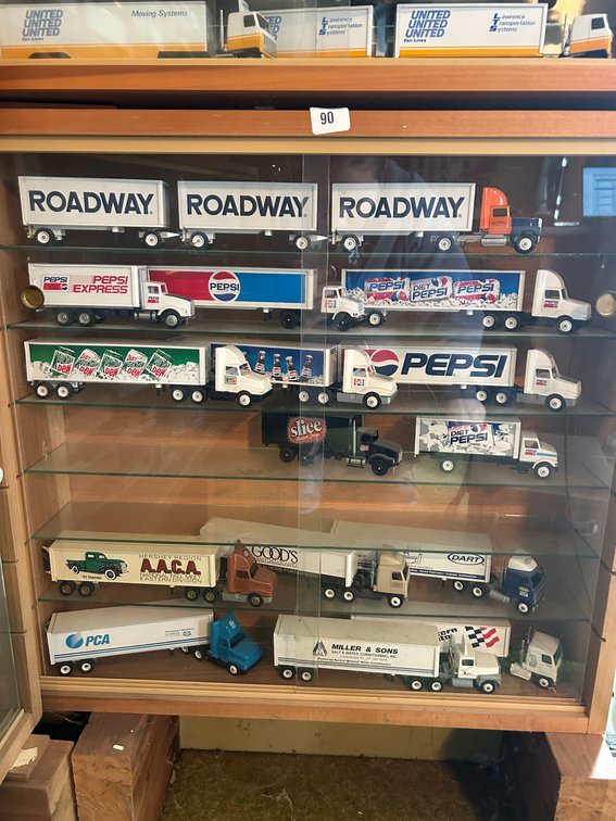 Large Collection Of Winross Trucks