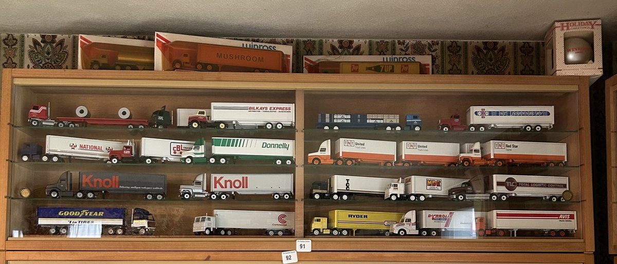 Large Collection Of Winross Trucks