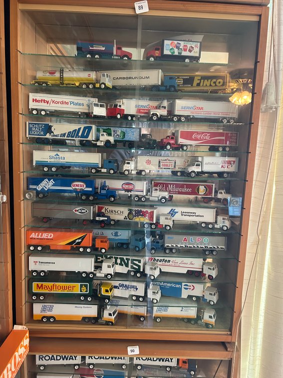 Large Collection Of Winross Trucks