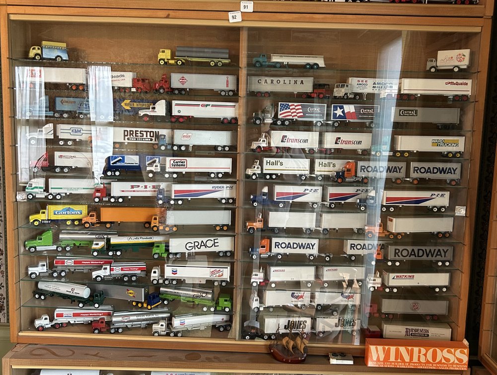 Large Collection Of Winross Trucks