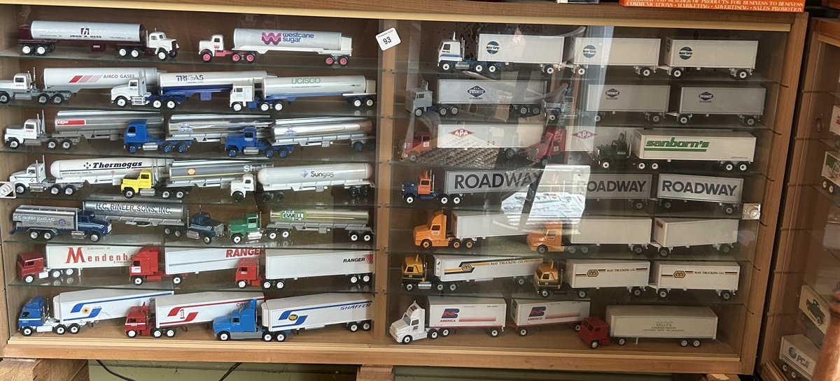 Large Collection Of Winross Trucks