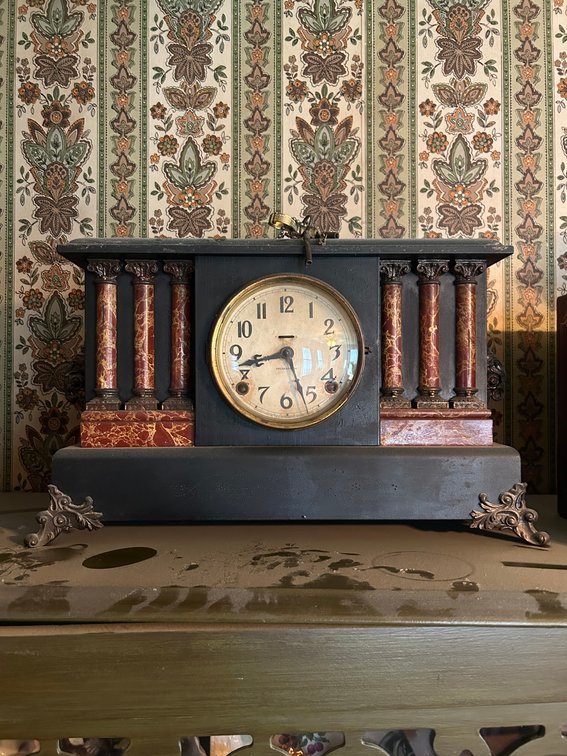 Ingraham Mantle Clock with Keys