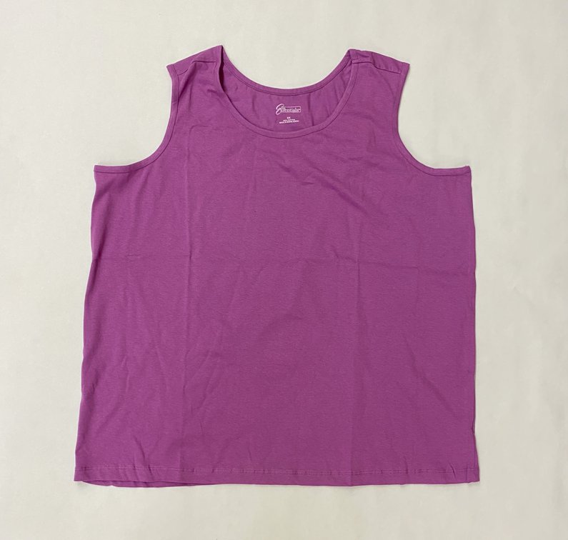 (62x bid) Easy Esssentials Tank Top - 2X