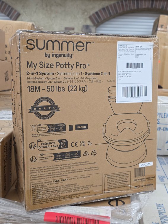 (63x) Summer My Size Potty Pro