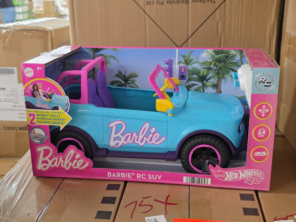 (75x) Barbie RC SUV