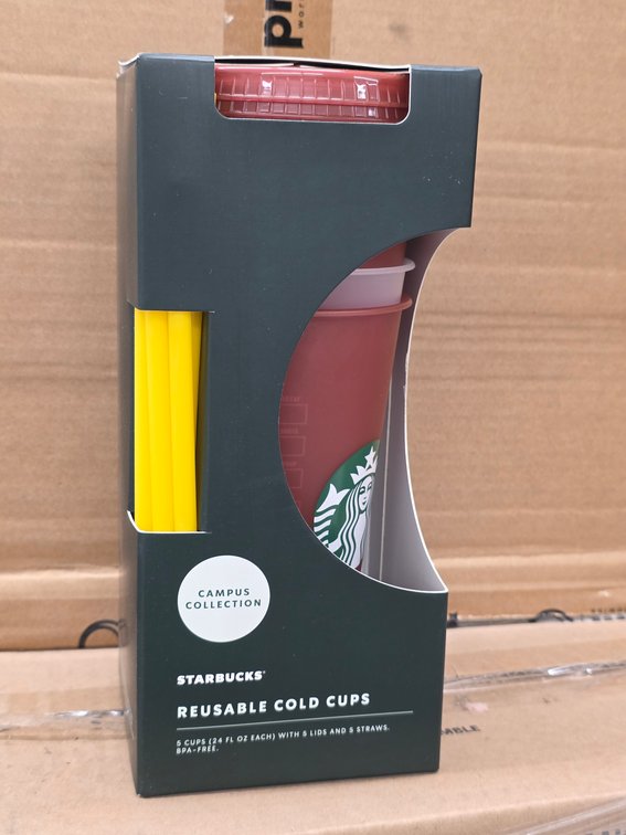 (120x) Starbucks Reusable Cold Cups