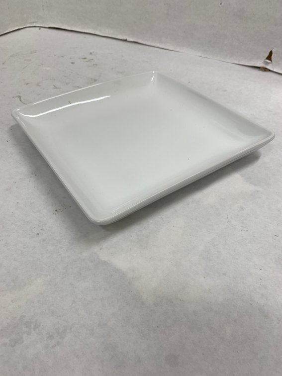 (12x Bid)Threshold 8" Square Coupe Plate