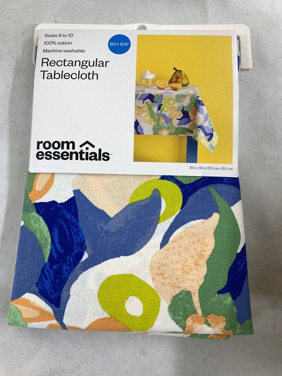 (12x Bid)Room Essentials 60"x104" Tablecloth
