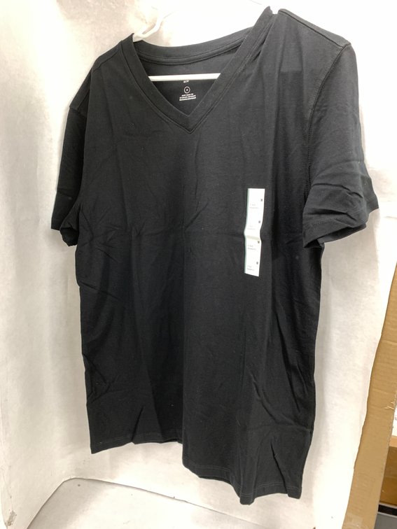 (24x Bid)Goodfellow V-Neck Tee-Medium