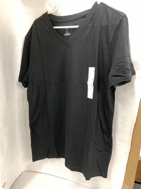 (48x Bid)Goodfellow V-Neck Tee-Medium
