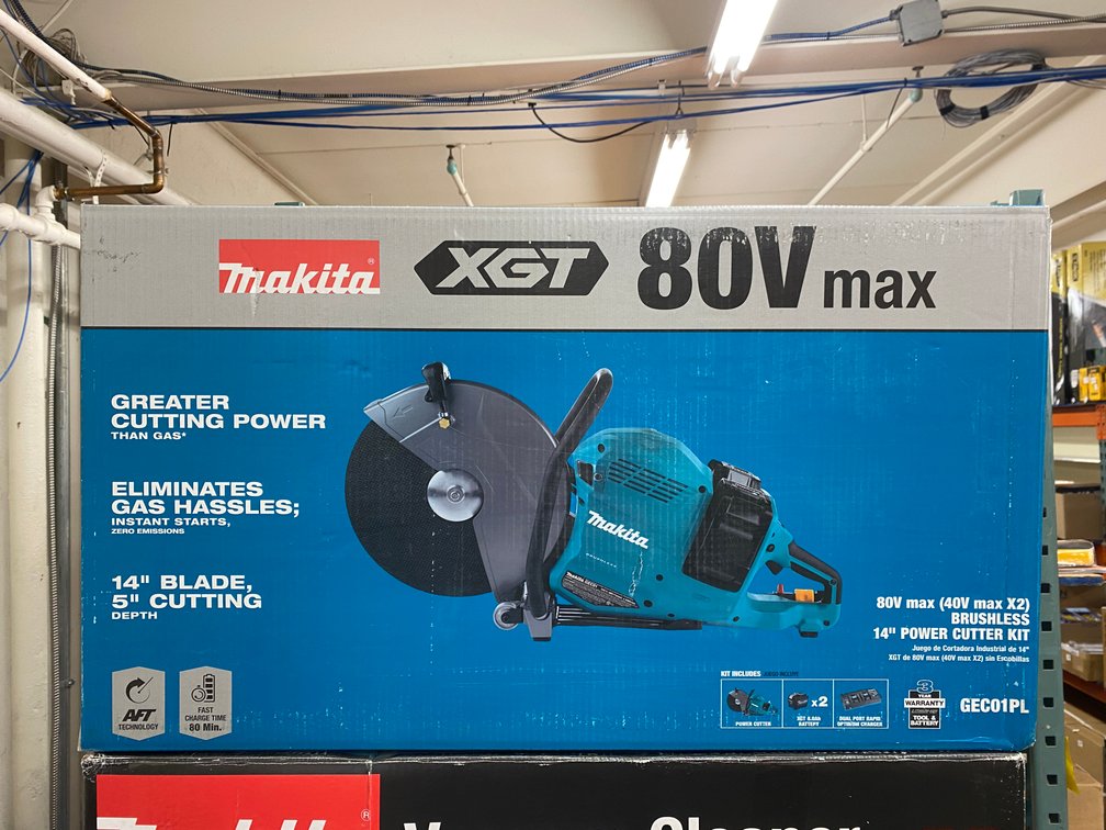 Makita 80V 14" BL Power Cutter Kit