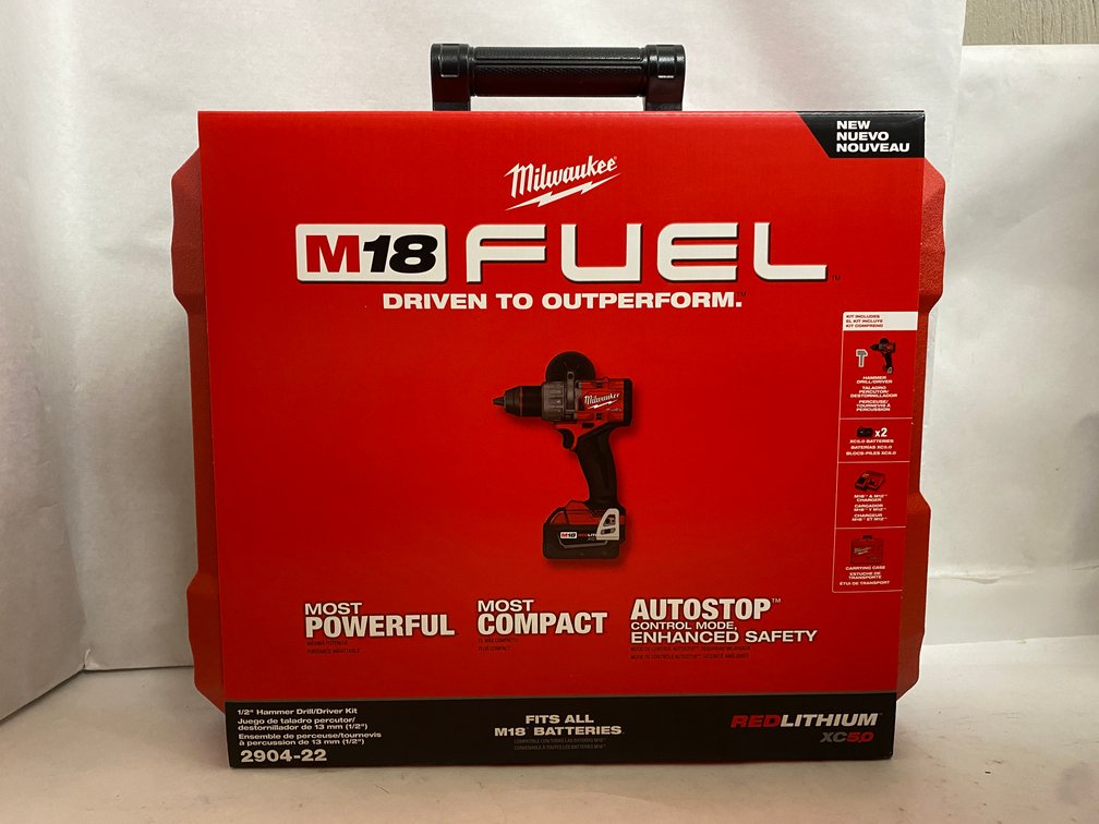 Milwaukee M18 1/2" Hammer Drill/Driver Kit
