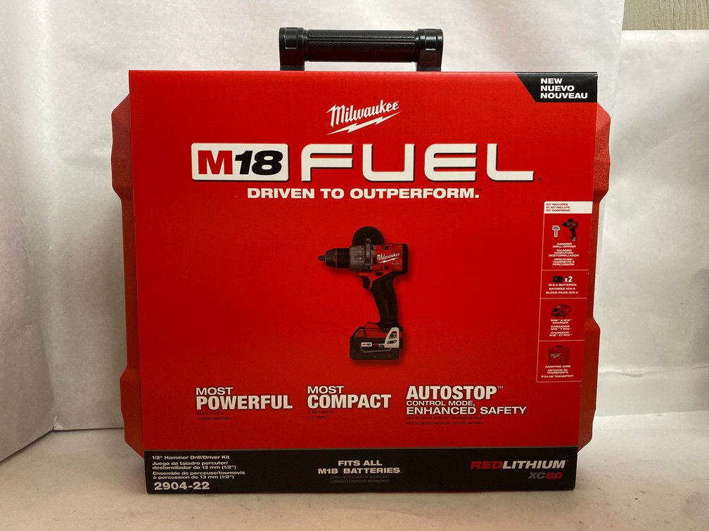 Milwaukee M18 1/2" Hammer Drill/Driver Kit