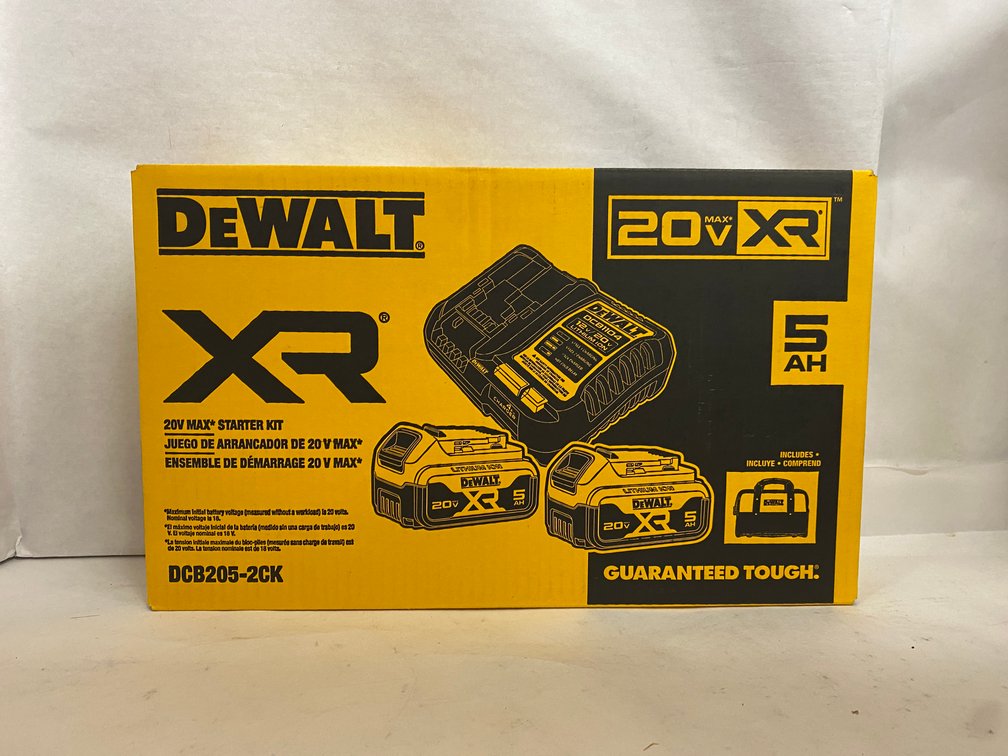 DeWalt 20V Max 5Ah Starter Kit