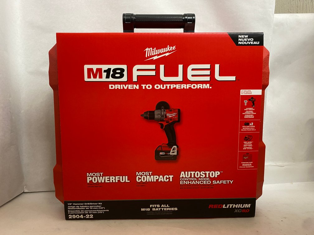 Milwaukee M18 1/2" Hammer Drill/Driver Kit