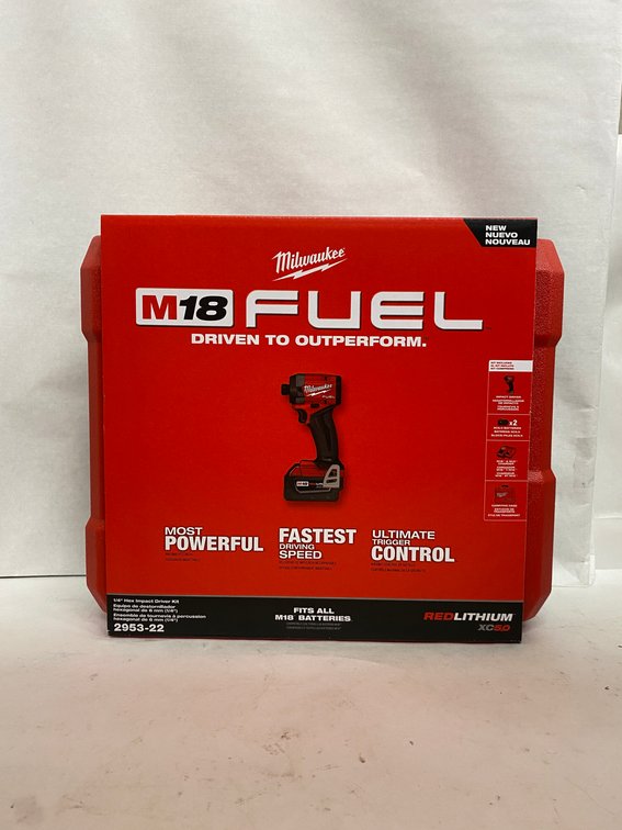 Milwaukee M18 1/4" Hex Impact Driver Kit