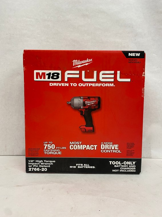 Milwaukee M18 1/2" High Torque Impact Wrench-Tool Only