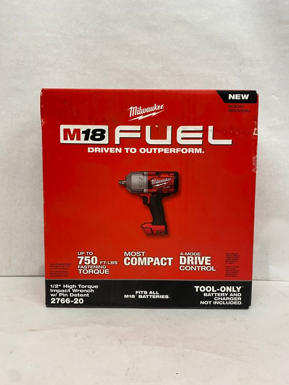 Milwaukee M18 1/2" High Torque Impact Wrench-Tool Only