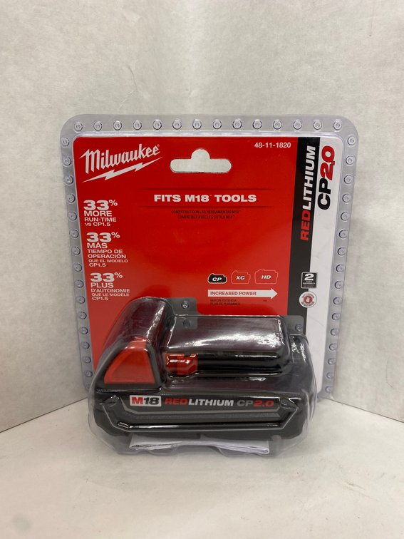 Milwaukee M18 2Ah RedLithium Battery