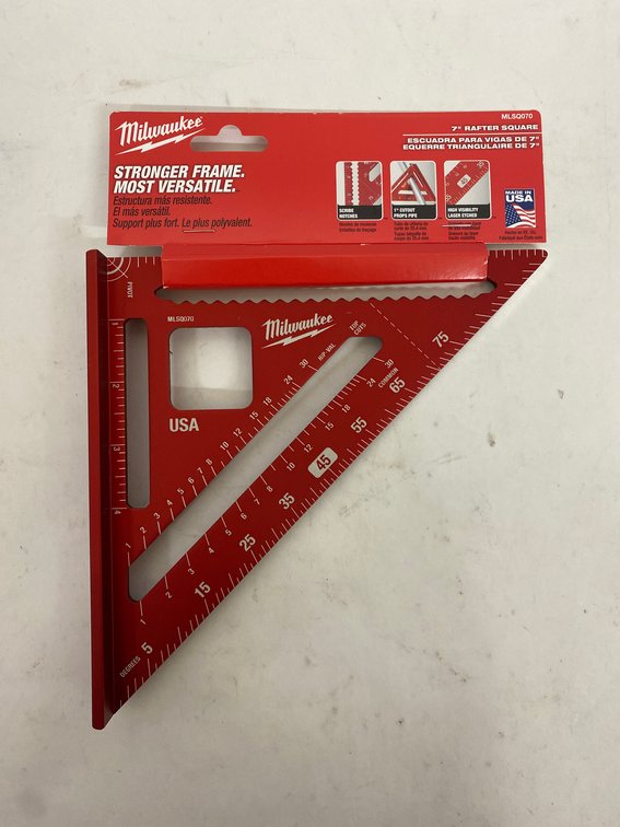 Milwaukee 7" Rafter Square