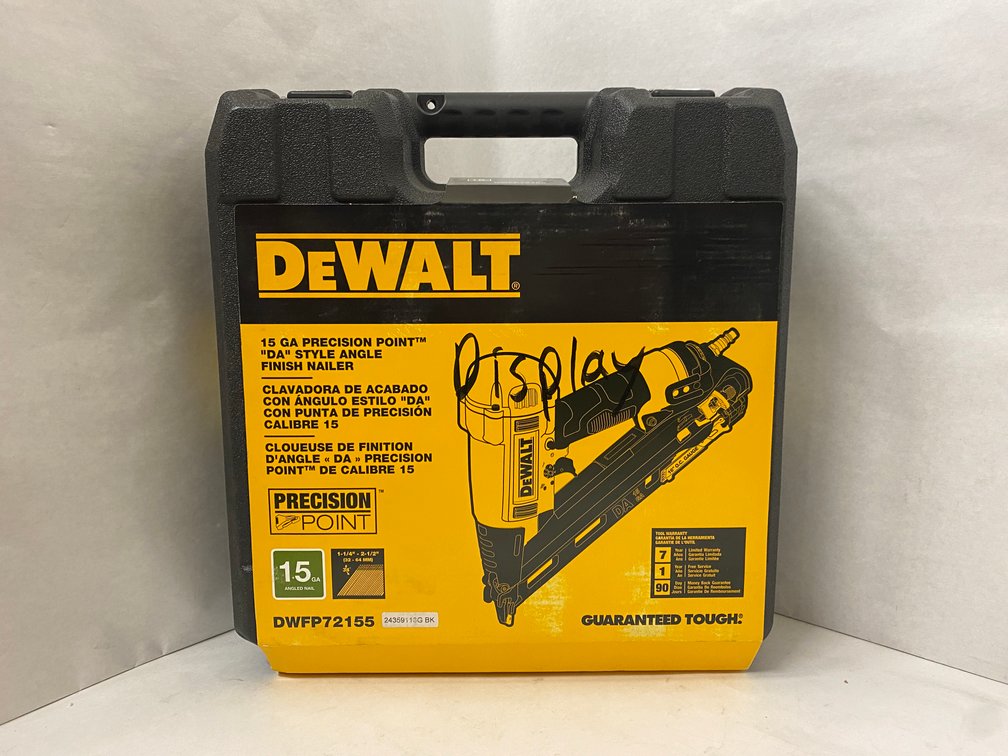 DeWalt 15Ga. "DA" Style Angle Finish Nailer