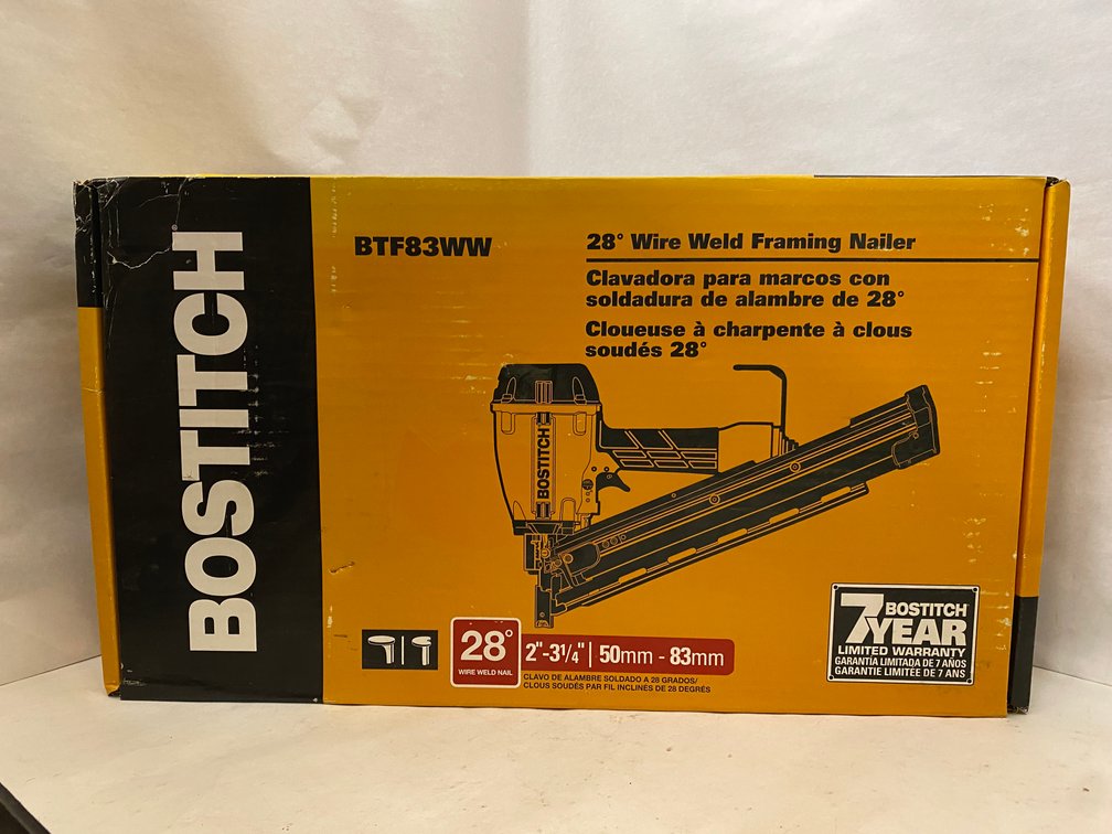 Bostitch 28-Degree Wire Weld Framing Nailer