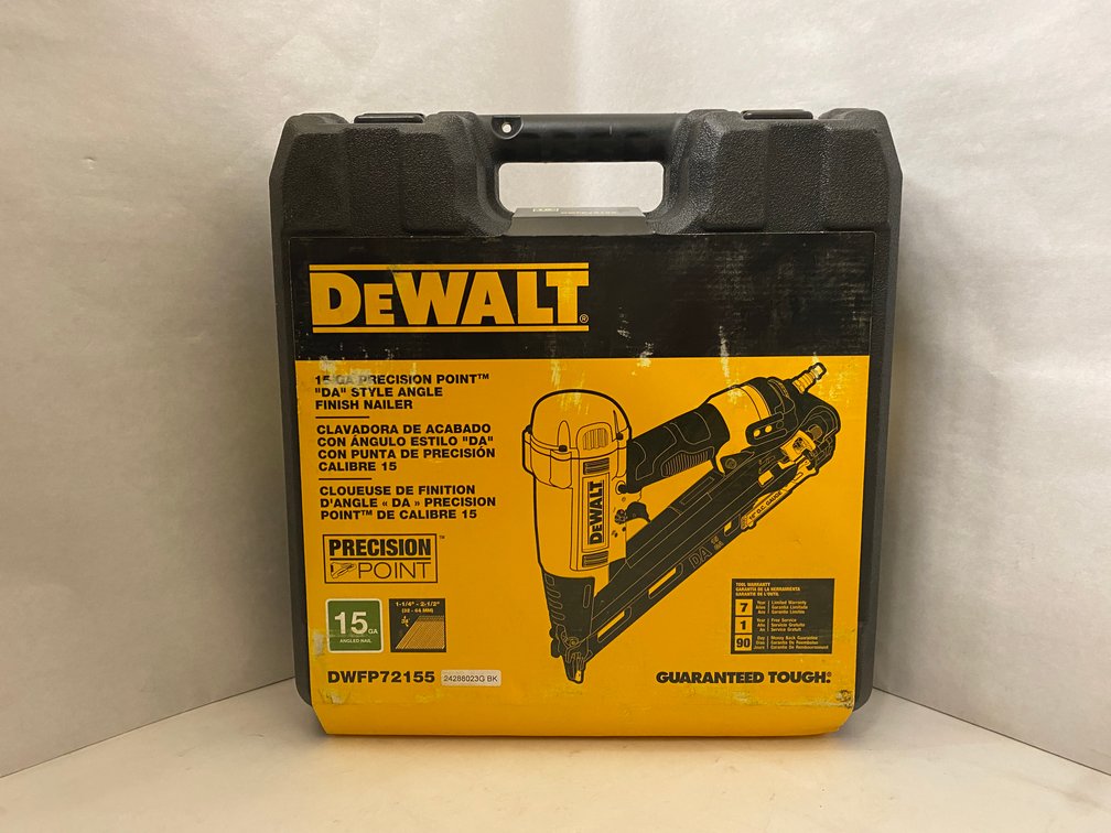 DeWalt 15Ga. "DA" Style Angle Finish Nailer