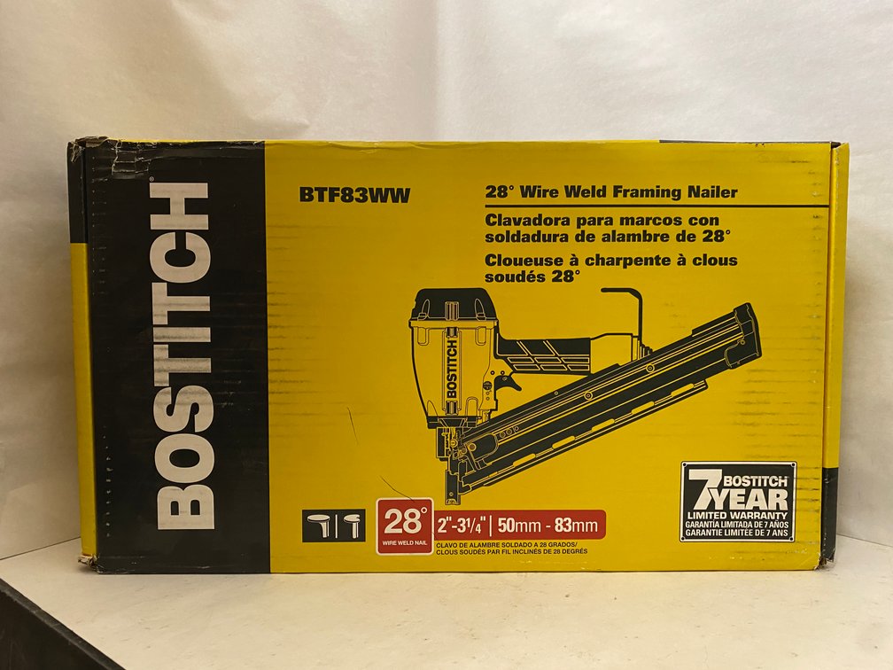 Bostitch 28-Degree Wire Weld Framing Nailer