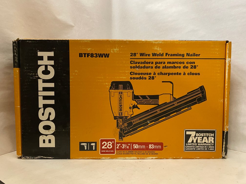 Bostitch 28-Degree Wire Weld Framing Nailer