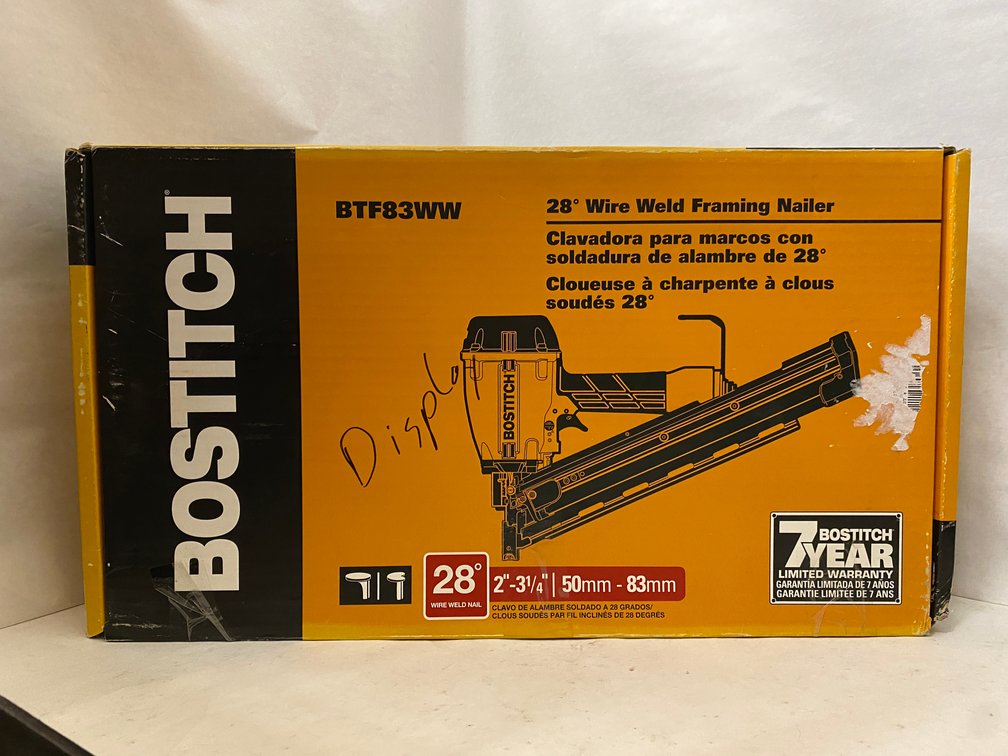 Bostitch 28-Degree Wire Weld Framing Nailer
