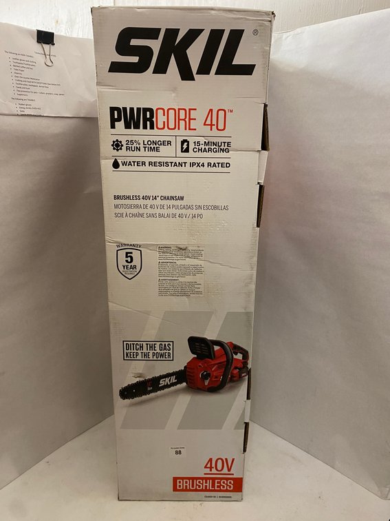 Skil 40V 14" BL Chainsaw Kit