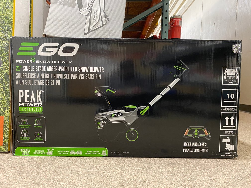 Ego 21" Single-Stage Auger-Propelled Snow Blower Kit