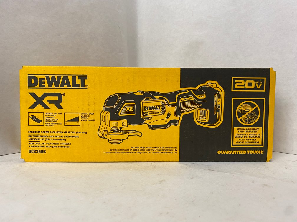 DeWalt 20V BL 3-Speed Multi-Tool-Tool Only