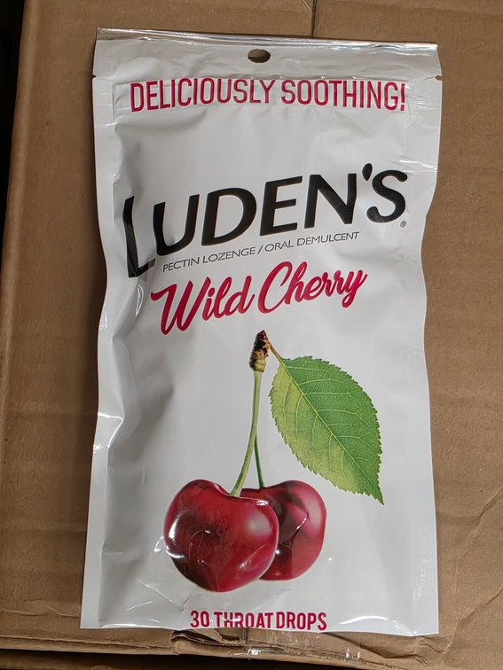 (240x) Luden's Wild Cherry Throat Drops