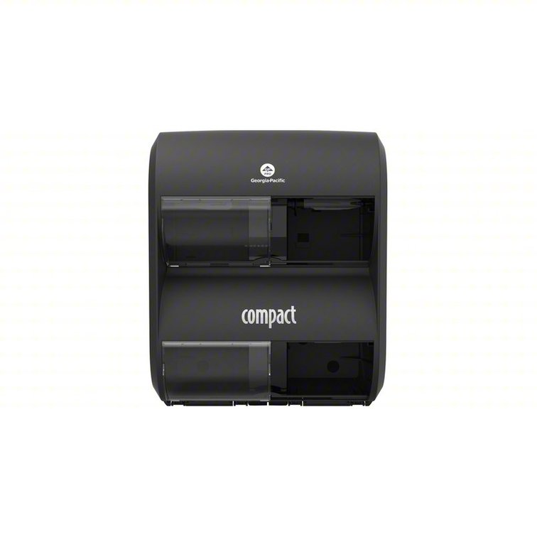(25x) Georgia-Pacific Compact Quad Toilet Paper Dispenser