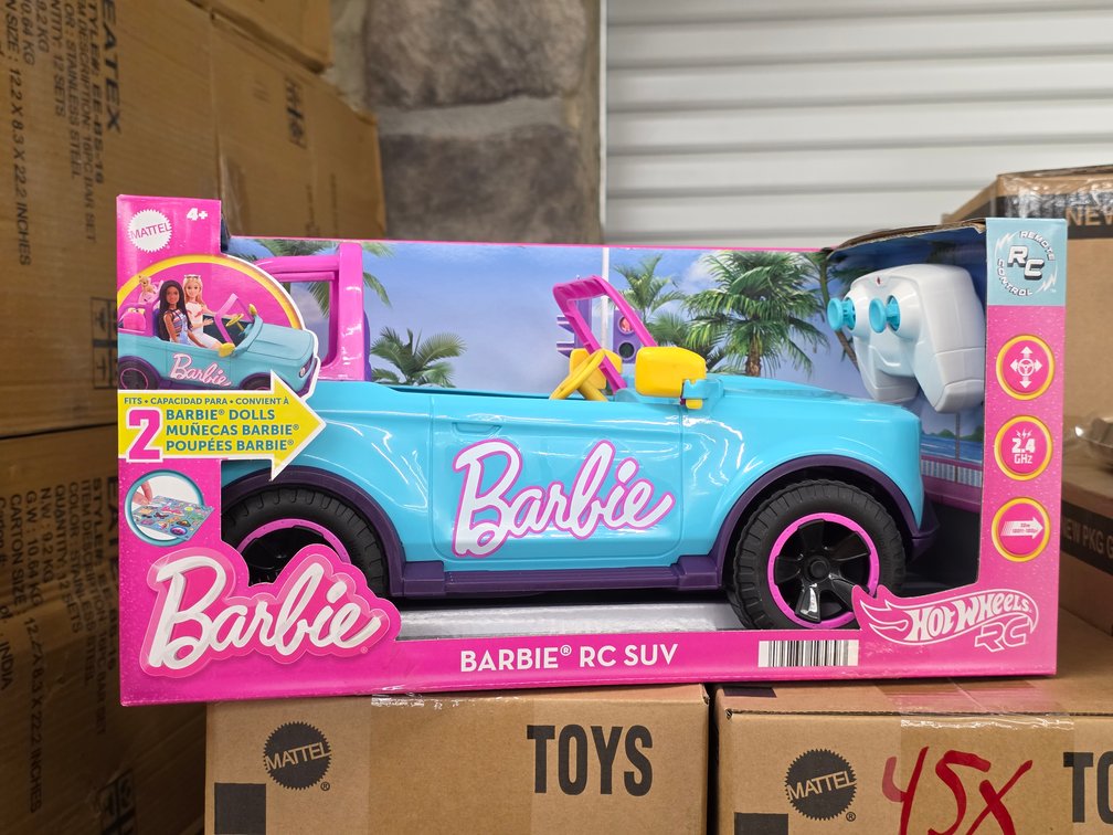 (45x) Barbie RC SUV