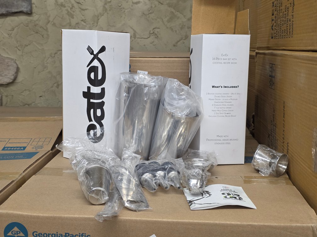 (165x) Eatex Barware Set