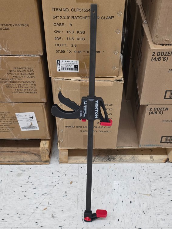 (65x) Tekton 24" Bar Clamp